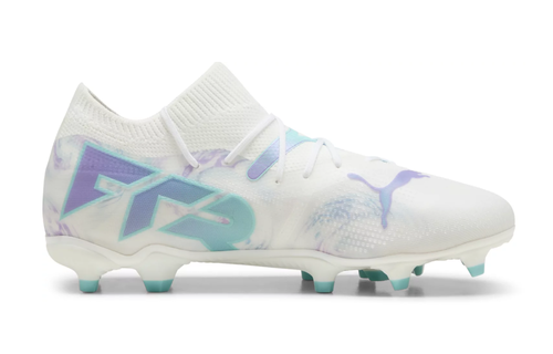 Puma Womens Future 7 Match Brilliance FG/AG - White/Black/Spring Lavender