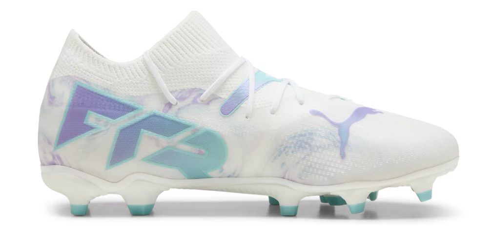 Puma Womens Future 7 Match Brilliance FG/AG - White/Black/Spring Lavender