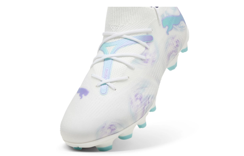 Puma Womens Future 7 Match Brilliance FG/AG - White/Black/Spring Lavender