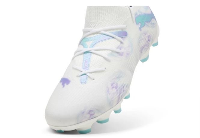 Puma Womens Future 7 Match Brilliance FG/AG - White/Black/Spring Lavender