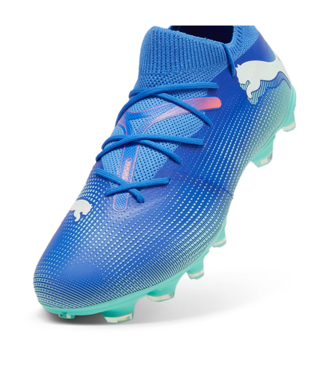 Puma Puma Future 7 Match FG/AG - Bluemazing/White/Electric Peppermint