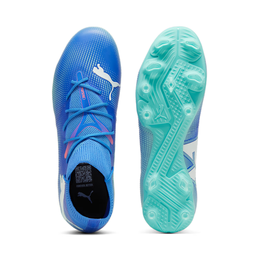 Puma Future 7 Match FG/AG - Bluemazing/White/Electric Peppermint