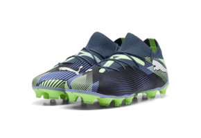 Puma Future 7 Match FG / AG Lights Out - Gray Skies/White/Fizzy Apple