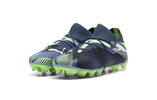 Puma Future 7 Match FG / AG Lights Out - Gray Skies/White/Fizzy Apple