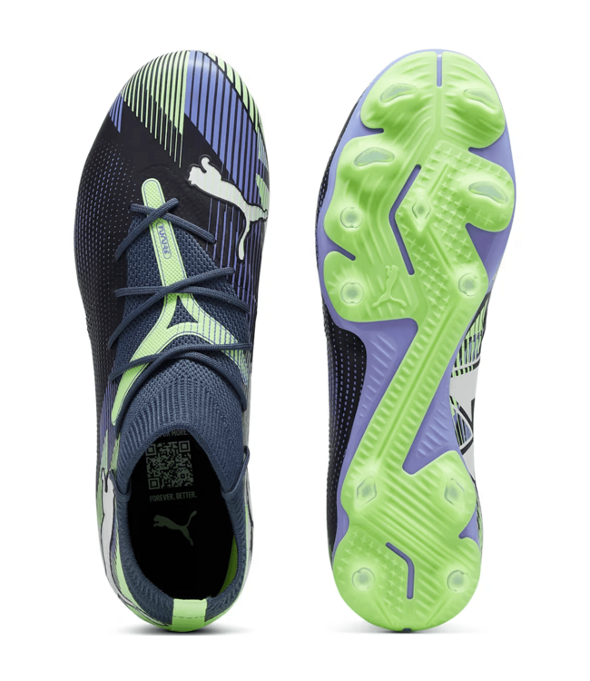 Puma Puma Future 7 Match FG / AG Lights Out - Gray Skies/White/Fizzy Apple