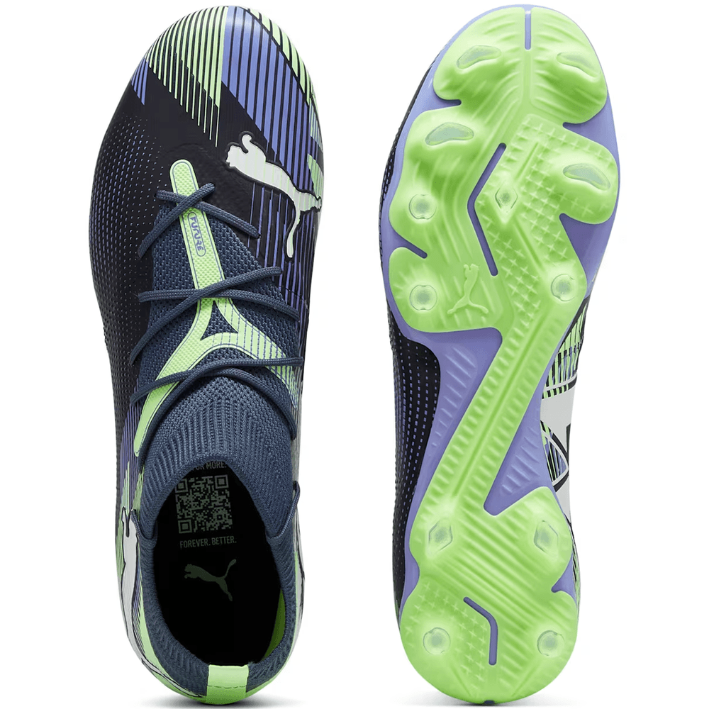 Puma Future 7 Match FG / AG Lights Out - Gray Skies/White/Fizzy Apple