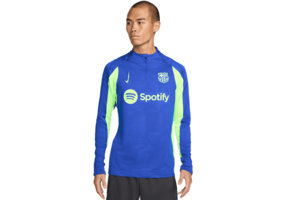 Nike FC Barcelona 2024 - 25  Strike Training Drill Top - Old Royal/Lime Blast