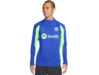 Nike FC Barcelona 2024 - 25  Strike Training Drill Top - Old Royal/Lime Blast