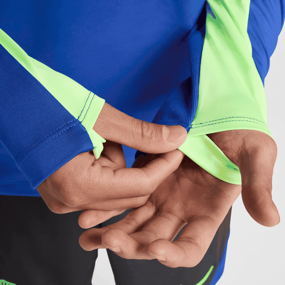 Nike FC Barcelona 2024 - 25  Strike Training Drill Top - Old Royal/Lime Blast