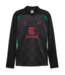 Puma Puma AC Milan x OFF WHITE 2024 - 25 PreMatch Quarter Zip Training Top - Black/Red/Green
