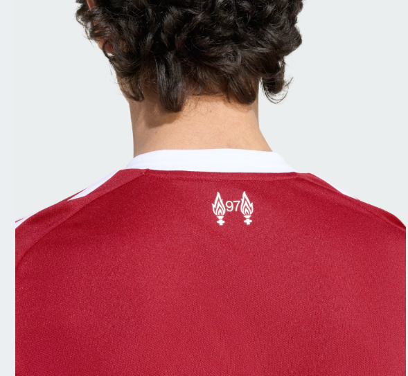 adidas Liverpool 2025 - 26 Home Jersey - Strawberry Red