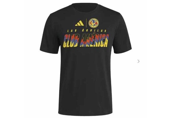adidas Club America 2025 - 26 Core DNA Tee Shirt - Black