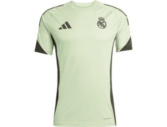 adidas Youth Real Madrid 2025 - 26 Tiro Prematch Competition Training Jersey- Almost Lime