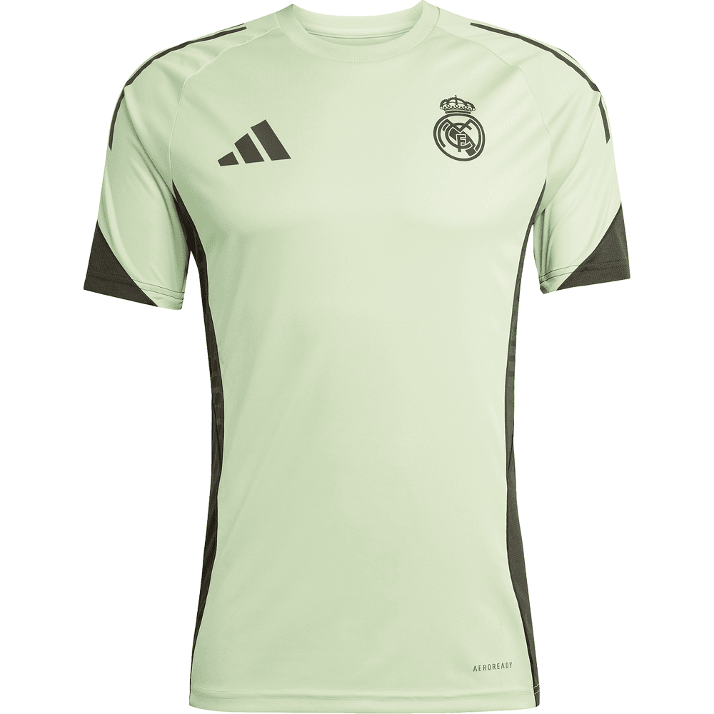 adidas Youth Real Madrid 2025 - 26 Tiro Prematch Competition Training Jersey- Almost Lime