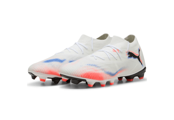 Puma Future 8 Match FG/AG Untamed Pack -  White/Black/Glowing Red