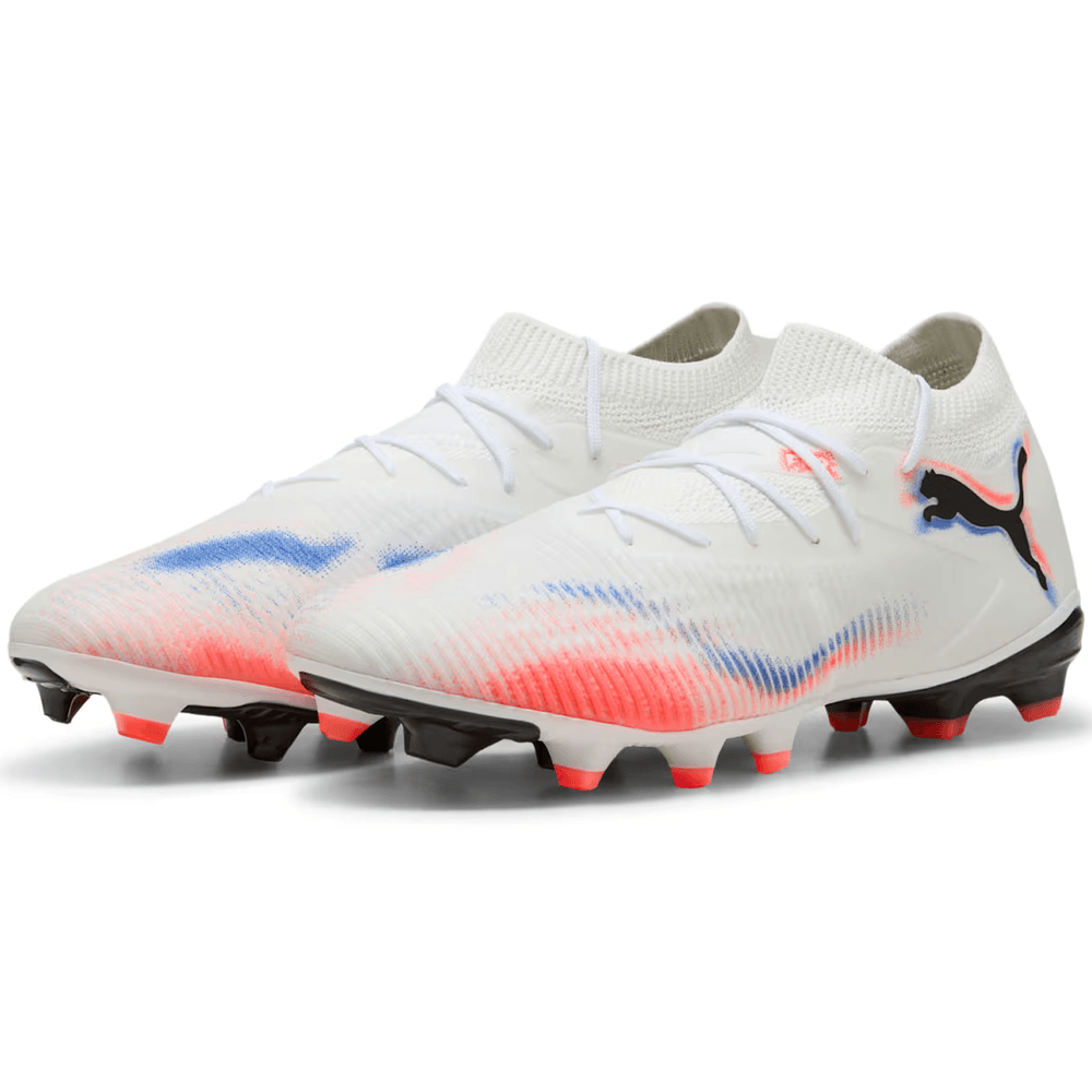 Puma Future 8 Match FG/AG Untamed Pack -  White/Black/Glowing Red