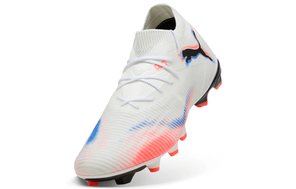 Puma Future 8 Match FG/AG Untamed Pack - White/Black/Glowing Red