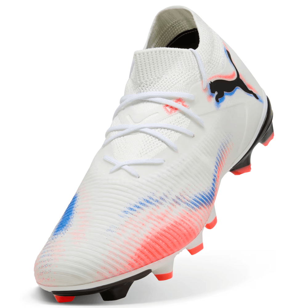 Puma Future 8 Match FG/AG Untamed Pack -  White/Black/Glowing Red