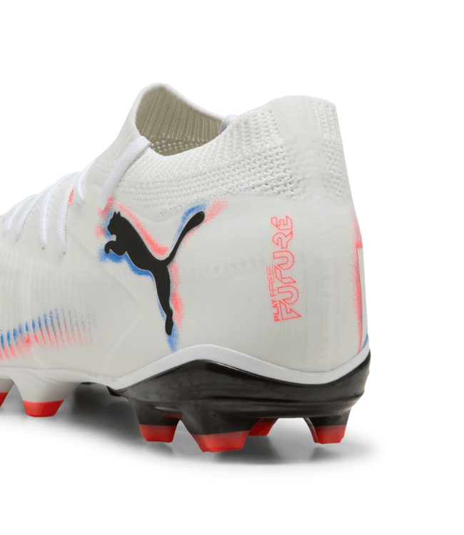 Puma Puma Future 8 Match FG/AG Untamed Pack -  White/Black/Glowing Red
