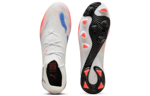 Puma Future 8 Match FG/AG Untamed Pack -  White/Black/Glowing Red