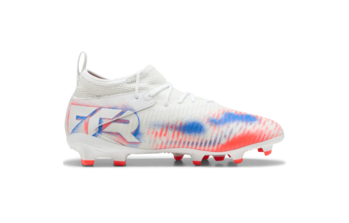 Puma Jr Future 8 Match FG/AG Untamed Pack -  White/Black/Glowing Red