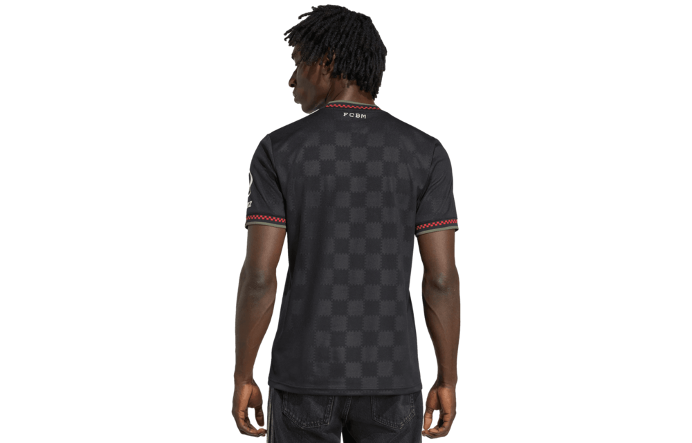 adidas Bayern Munich 2025 - 26 Third Jersey - Black/Halo Ivory