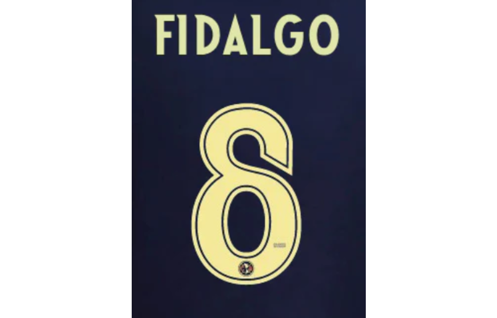 Liga MX 2025 - 26 Official Nameset ( Name and Number Set)