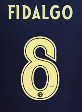 Liga MX 2025 - 26 Official Nameset ( Name and Number Set)