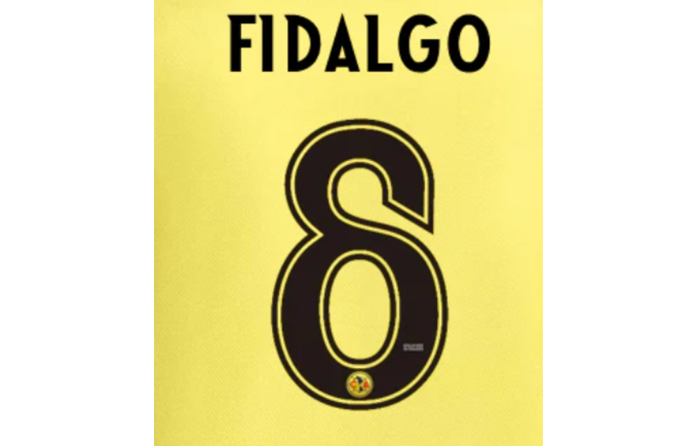 Liga MX 2025 - 26 Official Nameset ( Name and Number Set)