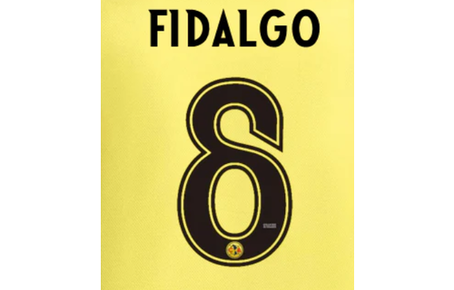 Liga MX 2025 - 26 Official Nameset ( Name and Number Set)