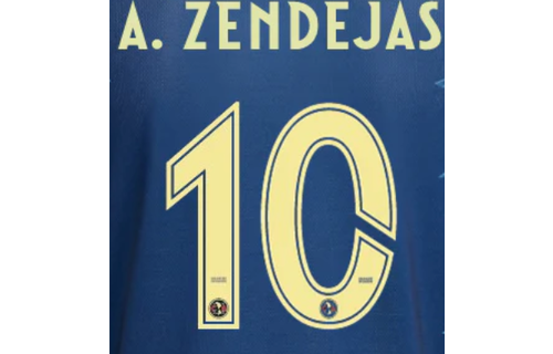 Liga MX 2025 - 26 Official Nameset ( Name and Number Set)
