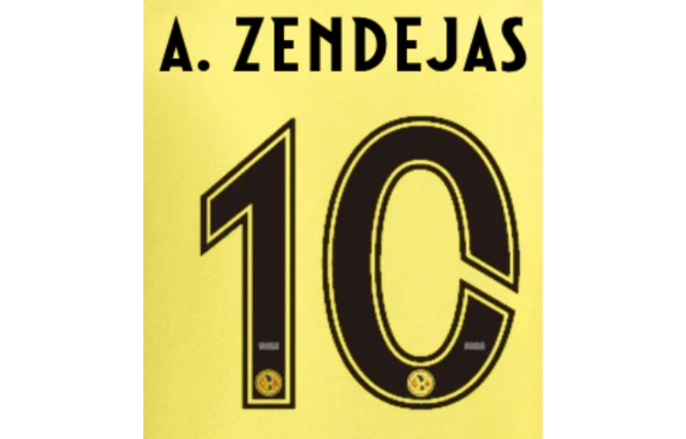 Liga MX 2025 - 26 Official Nameset ( Name and Number Set)