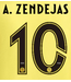 Uni-Sport Liga MX 2025 - 26 Official Nameset ( Name and Number Set)