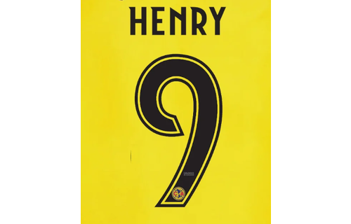 Liga MX 2025 - 26 Official Nameset ( Name and Number Set)