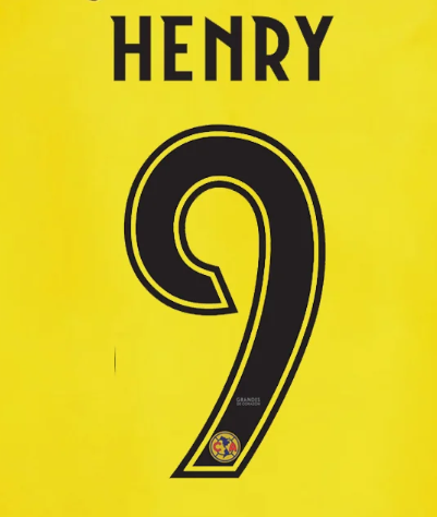 Liga MX 2025 - 26 Official Nameset ( Name and Number Set)