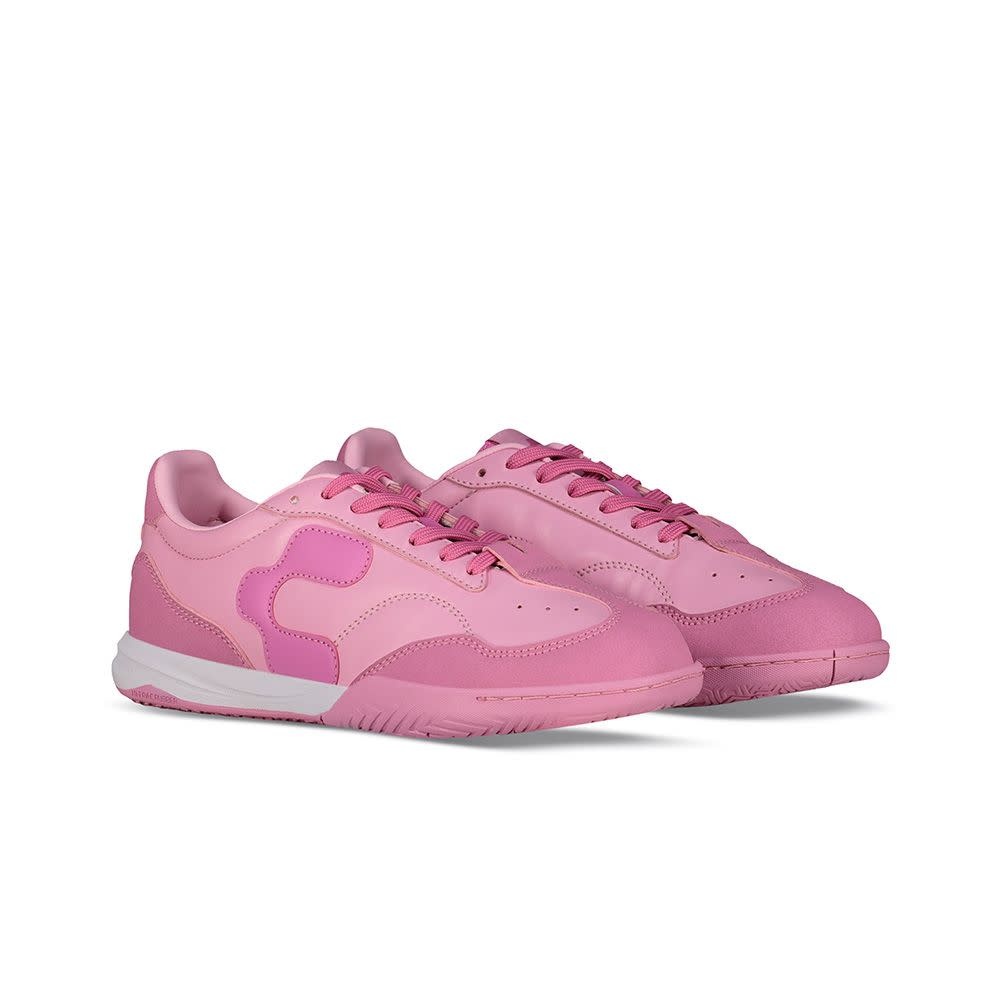 Charly Youth Campista PU Indoor Soccer Shoes - Pink