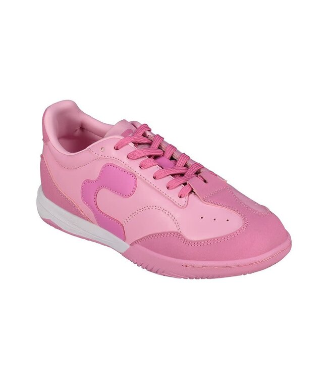 Charly Charly Youth Campista PU Indoor Soccer Shoes - Pink