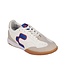Charly Charly Youth Campista PU Indoor Soccer Shoes - White/Blue/Red