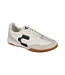 Charly Charly Campista PU Indoor Soccer Shoes - White/Black
