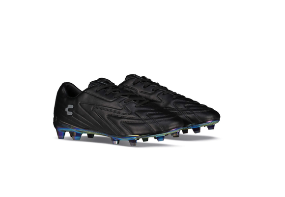 Charly Onore PRO Leather LT FG Soccer Cleats - Blackout