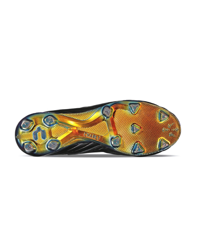 Charly Charly Onore PRO Leather LT FG Soccer Cleats - Blackout