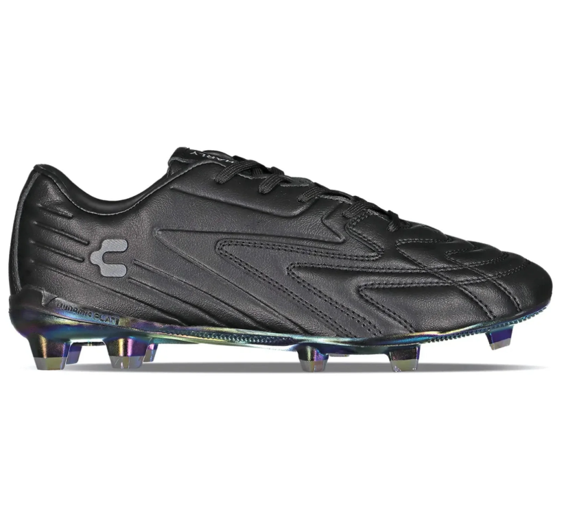 Charly Onore PRO Leather LT FG Soccer Cleats - Blackout