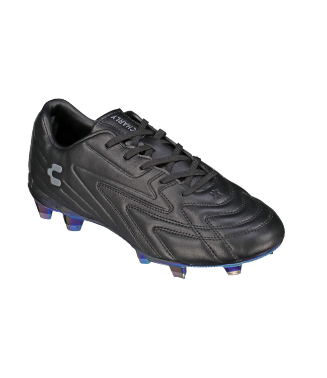 Charly Charly Onore PRO Leather LT FG Soccer Cleats - Blackout