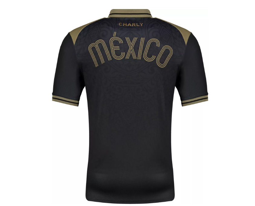 Charly Mexico 2025 Limited Edition Heritage Throwback Jersey - Black