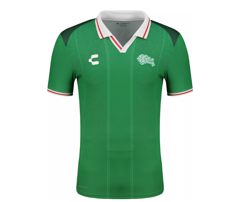 Charly Mexico 2025 Limited Edition Heritage Throwback Jersey - Green