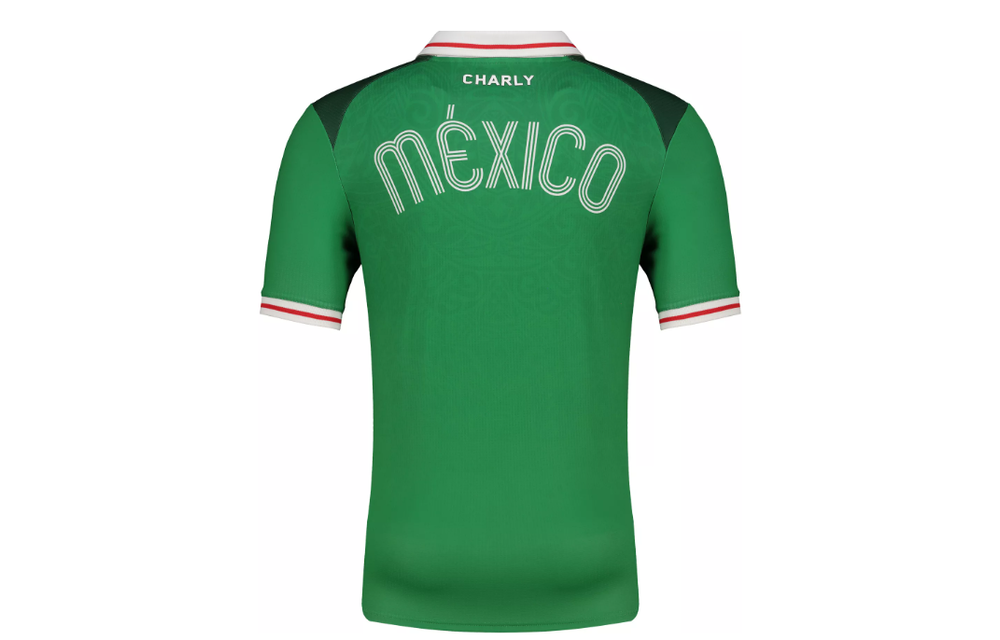 Charly Mexico 2025 Limited Edition Heritage Throwback Jersey - Green