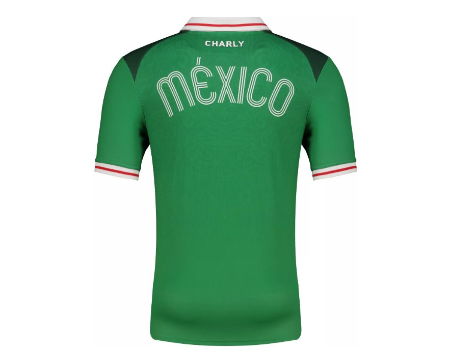 Charly Mexico 2025 Limited Edition Heritage Throwback Jersey - Green