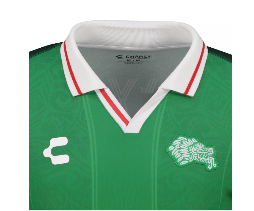 Charly Mexico 2025 Limited Edition Heritage Throwback Jersey - Green