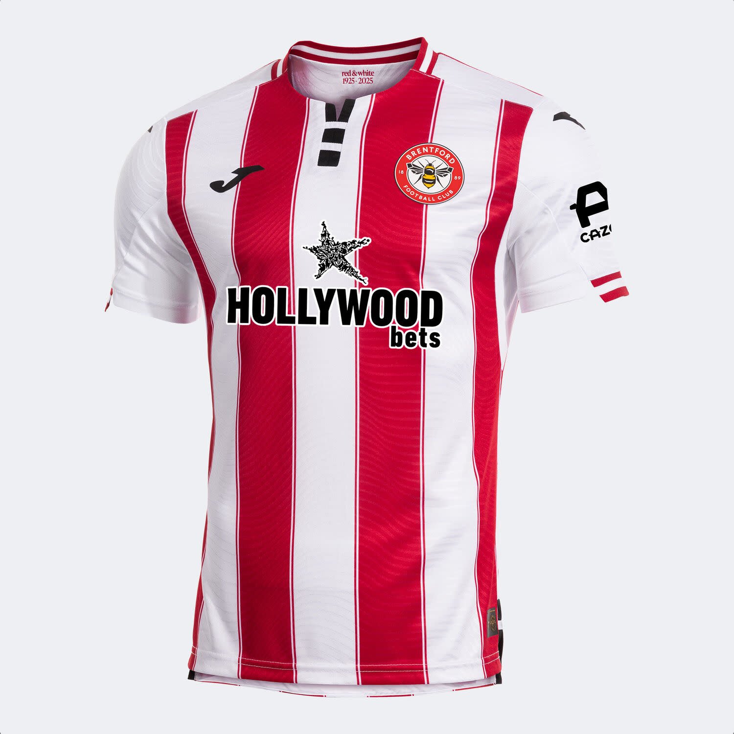 Joma Brentford FC 2025 - 26 Home Jersey - Red/White