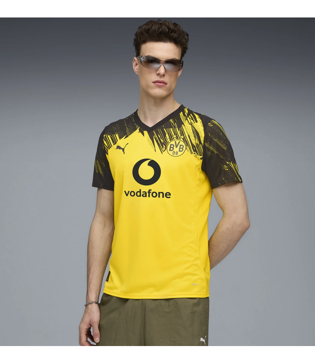 Puma Puma BVB Borussia Dortmund 2025 - 26 Home Soccer Jersey - Yellow/Black